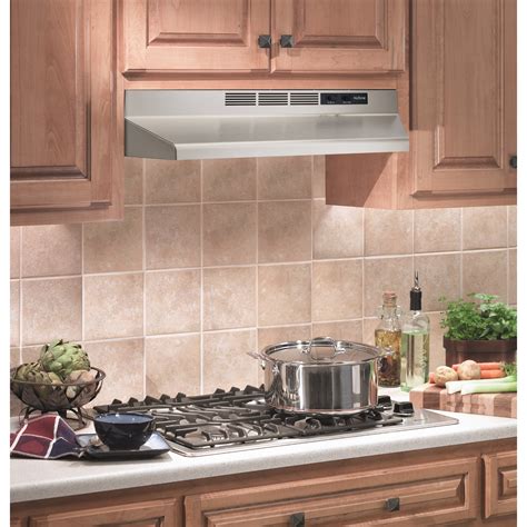 ductless under cabinet stainless steel range hood|60cm undermount recirculating rangehood.